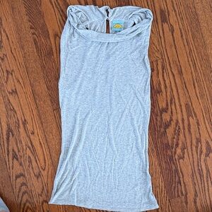 C.C Light Gray Sleeveless Top